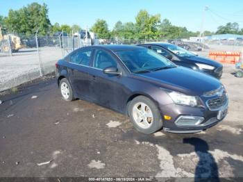  Salvage Chevrolet Cruze