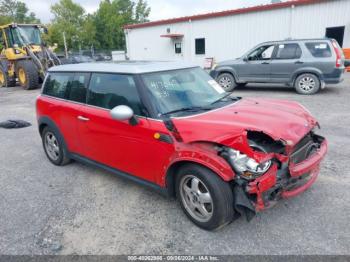  Salvage MINI Cooper Clubman