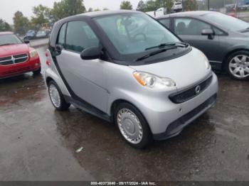  Salvage Smart fortwo