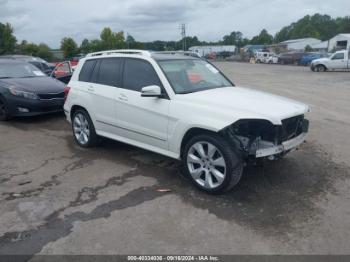  Salvage Mercedes-Benz GLK