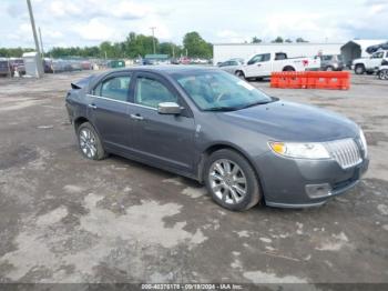  Salvage Lincoln MKZ