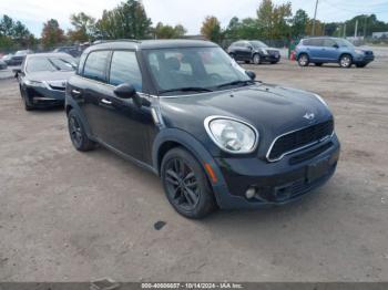  Salvage MINI Cooper S Countryman