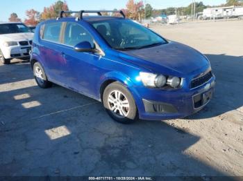  Salvage Chevrolet Sonic