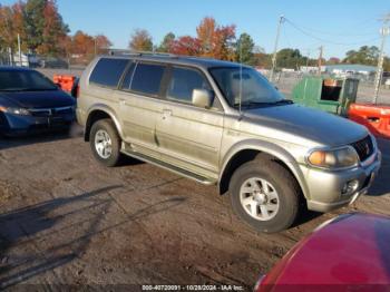  Salvage Mitsubishi Montero Sport