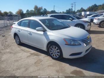  Salvage Nissan Sentra