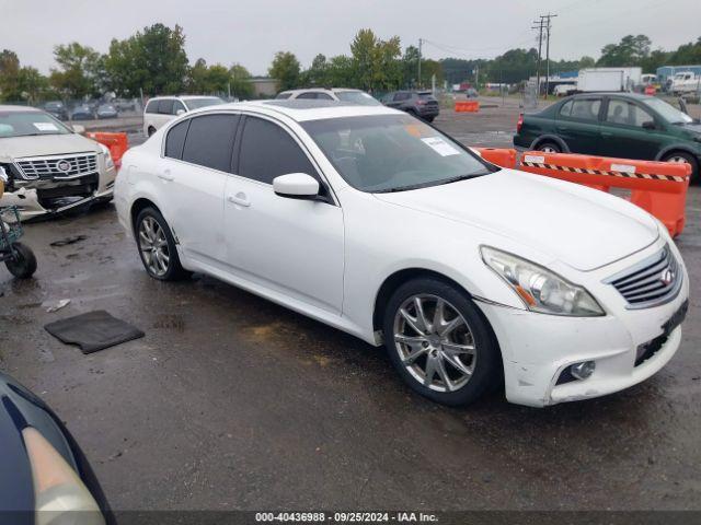  Salvage INFINITI G37x