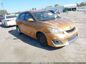  Salvage Toyota Matrix