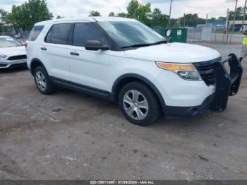  Salvage Ford Utility Police Intercepto