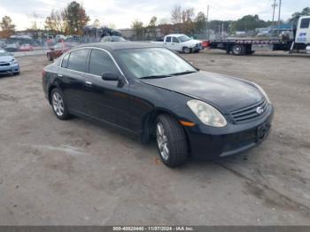  Salvage INFINITI G35x