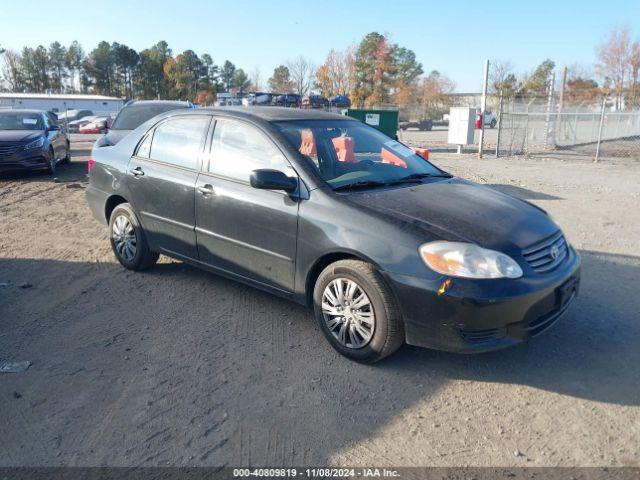  Salvage Toyota Corolla