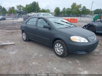  Salvage Toyota Corolla