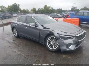  Salvage INFINITI Q50