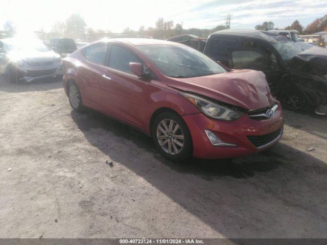  Salvage Hyundai ELANTRA