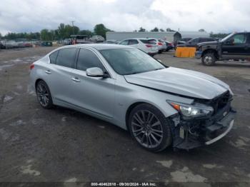  Salvage INFINITI Q50