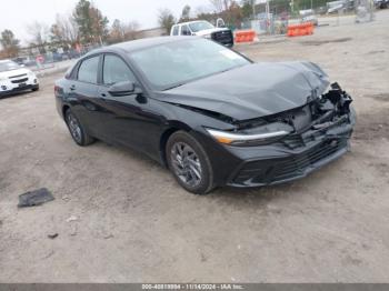  Salvage Hyundai ELANTRA