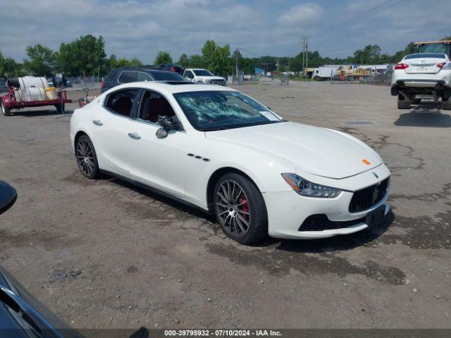  Salvage Maserati Ghibli