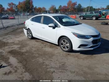  Salvage Chevrolet Cruze