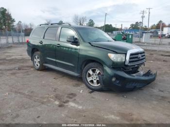  Salvage Toyota Sequoia