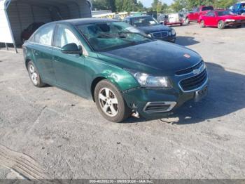  Salvage Chevrolet Cruze