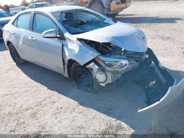  Salvage Toyota Corolla