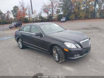  Salvage Mercedes-Benz E-Class