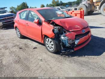  Salvage Toyota Prius c