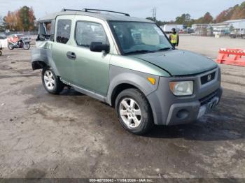  Salvage Honda Element