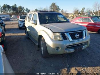  Salvage Nissan Pathfinder