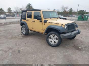  Salvage Jeep Wrangler