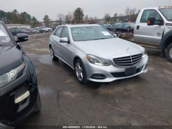  Salvage Mercedes-Benz E-Class