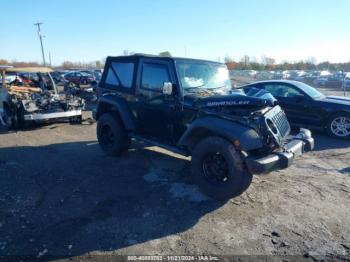  Salvage Jeep Wrangler