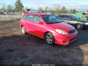  Salvage Toyota Matrix