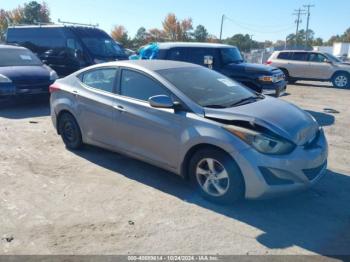  Salvage Hyundai ELANTRA