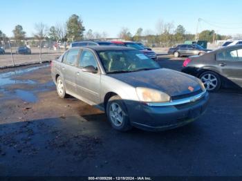  Salvage Chevrolet Malibu