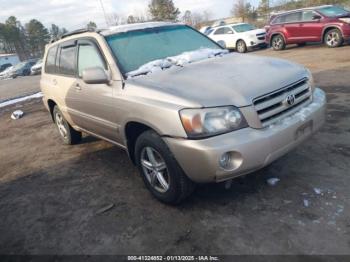  Salvage Toyota Highlander