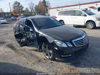  Salvage Mercedes-Benz E-Class