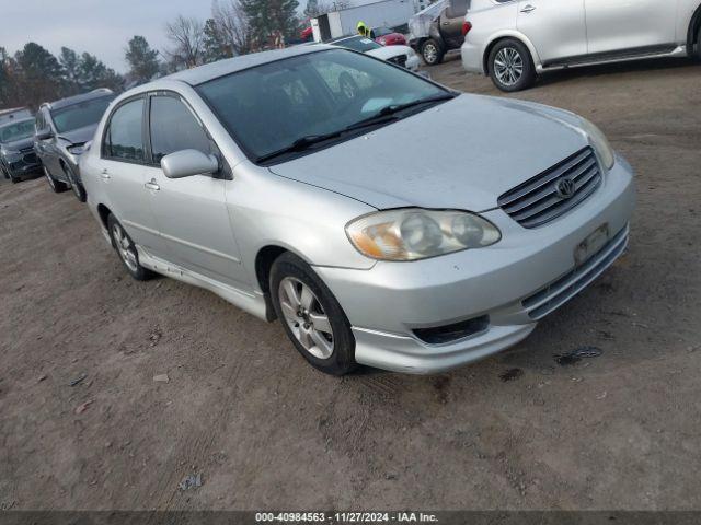  Salvage Toyota Corolla