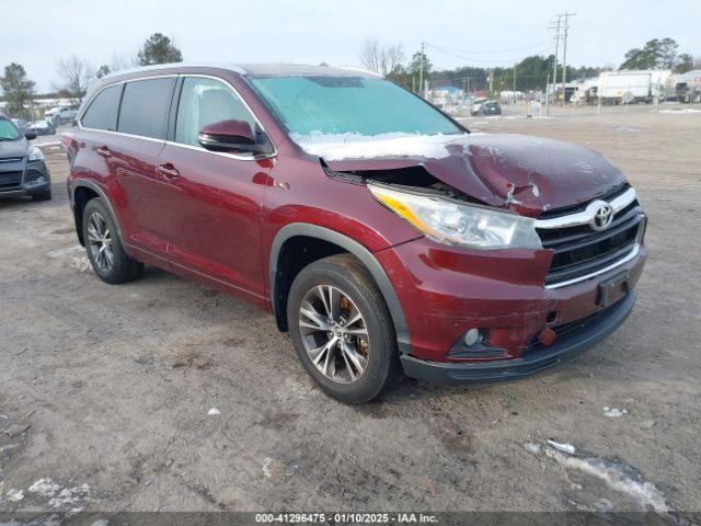  Salvage Toyota Highlander