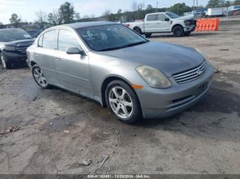  Salvage INFINITI G35x