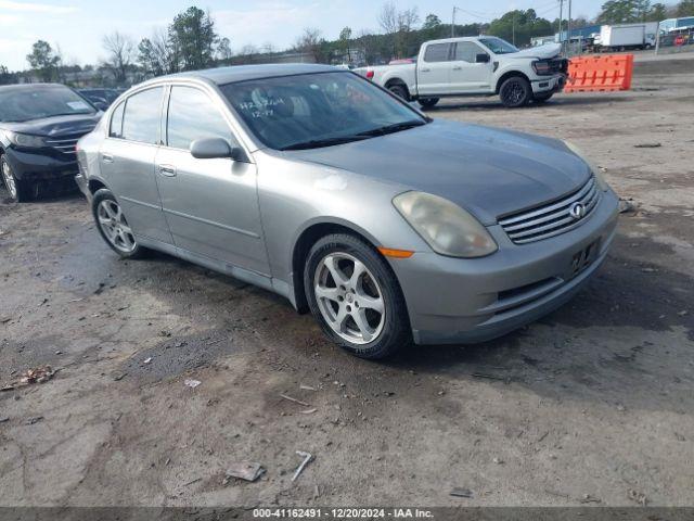  Salvage INFINITI G35x