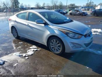  Salvage Hyundai ELANTRA