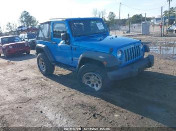  Salvage Jeep Wrangler