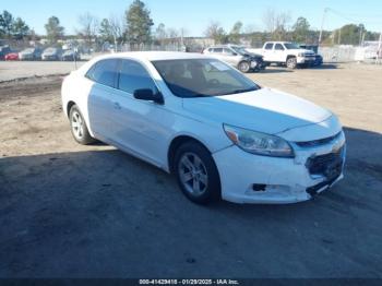  Salvage Chevrolet Malibu