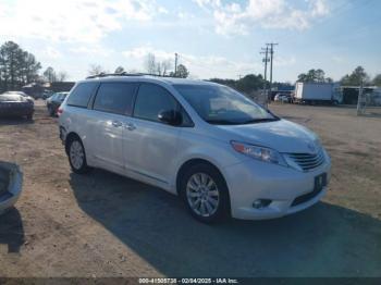  Salvage Toyota Sienna