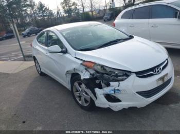  Salvage Hyundai ELANTRA