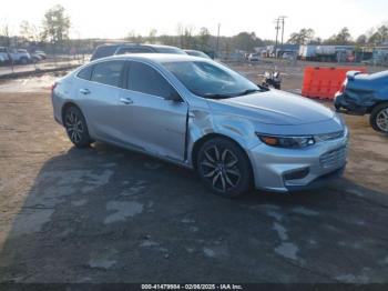  Salvage Chevrolet Malibu