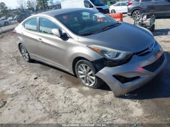  Salvage Hyundai ELANTRA