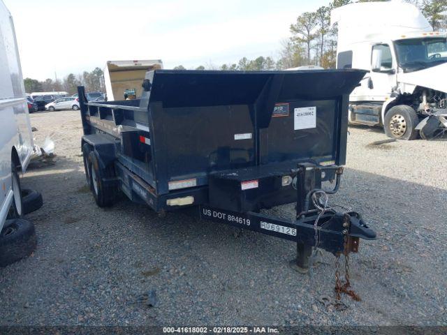  Salvage Sure Trac Dump Trailer