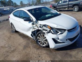  Salvage Hyundai ELANTRA