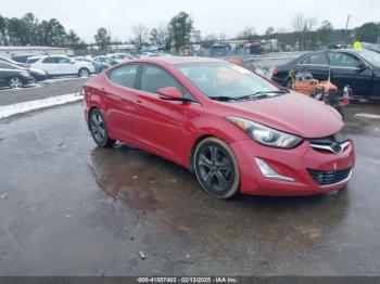  Salvage Hyundai ELANTRA